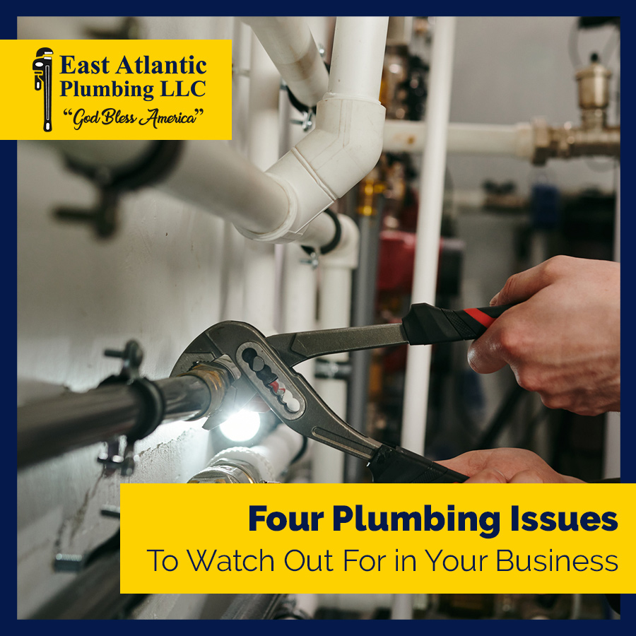 Four Commercial Plumbing Issues To Watch Out For